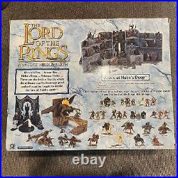 Lord of the Rings Armies of Middle-Earth Battle at Helm's Deep Playset RARE MIB