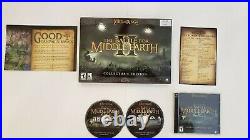 Lord of the Rings Battle For Middle Earth II Collector's Edition Big Box (CIB)