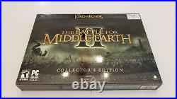 Lord of the Rings Battle For Middle Earth II Collector's Edition Big Box (CIB)