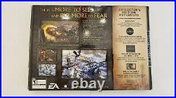 Lord of the Rings Battle For Middle Earth II Collector's Edition Big Box (CIB)