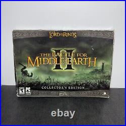 Lord of the Rings Battle for Middle Earth 2 ii Collector's Edition PC NEW SEALED