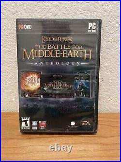 Lord of the Rings Battle for Middle-Earth Anthology (PC Windows, 2007) CIB VG