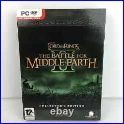 Lord of the Rings Battle for Middle Earth II Collectors Edition (PC DVD) NEW
