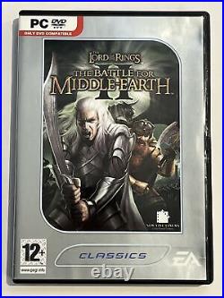 Lord of the Rings Battle for middle-earth (PC dvd-rom) Windows XP (USA 2006)