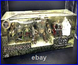 Lord of the Rings Final Battle of Middle Earth 6 Deluxe Action Figure Set 2005