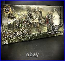 Lord of the Rings Final Battle of Middle Earth 6 Deluxe Action Figure Set 2005