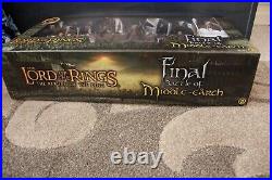 Lord of the Rings Final Battle of Middle Earth 6 Deluxe Action Figure Set 2005