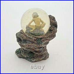 Lord of the Rings Gollum Cliffside Middle Earth Snow Globe Water Globe Figure