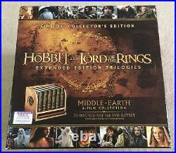 Lord of the Rings Hobbit Middle-Earth Ultimate Collector's Blu-Ray/DVD Rare