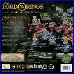 Lord of the Rings Journeys in Middle Earth Shadowed Paths Expansion Board Game