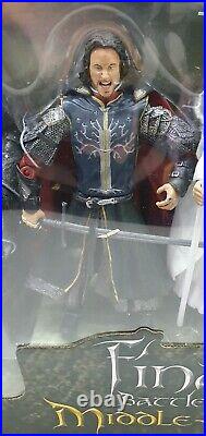 Lord of the Rings Return King Final Battle Middle Earth figure 2005 NIB Toy Biz