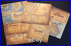Lord of the Rings Roleplaying Game Maps of Middle Earth + Cities & Strongholds
