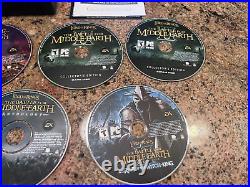 Lord of the Rings The Battle For Middle Earth Anthology PC 5 Disc CIB All keys