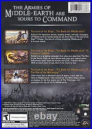 Lord of the Rings The Battle For Middle Earth Anthology PC 5 Disc CIB All keys