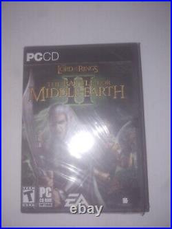 Lord of the Rings The Battle for Middle Earth 2 II PC Windows NEW Factory Sealed
