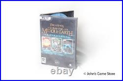 Lord of the Rings The Battle for Middle Earth Anthology PC DVD COMPLETE