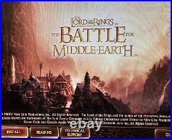 Lord of the Rings The Battle for Middle Earth Anthology PC EA Games 2007 Tested