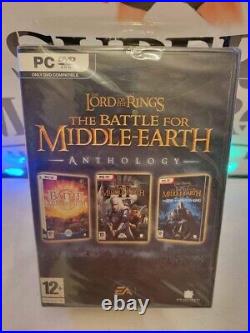 Lord of the Rings The Battle for Middle Earth Anthology PC Video Game Sealed