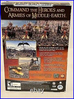 Lord of the Rings The Battle for Middle Earth NTSC PC Game Sealed Medium Box NEW