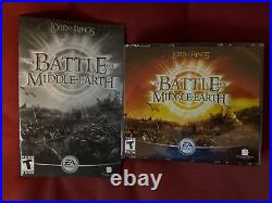 Lord of the Rings The Battle for Middle Earth PC Game RARE