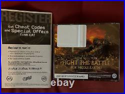 Lord of the Rings The Battle for Middle Earth PC Game RARE