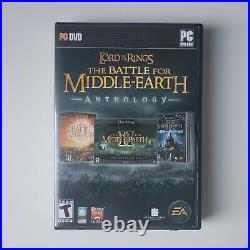 Lord of the Rings The Battle for Middle-earth Anthology LIKE NEW complete PC