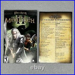 Lord of the Rings The Battle for Middle-earth Anthology PC Game Plus Bonus Disc