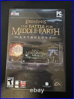 Lord of the Rings The Battle for Middle-earth Anthology (PC Windows, 2007)