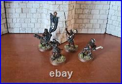 Lord of the rings games workshop Uruk Hai Scout Command pro painted middle earth