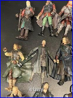 Lord of the rings toybiz lot 15 Men Of Middle Earth Loose