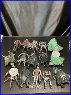 Lord of the rings toybiz lot 15 Men Of Middle Earth Loose