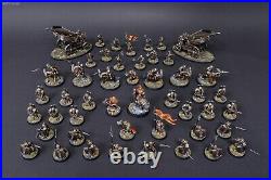 LotR Hobbit Middle-earth Iron Hills Dwarf Army led by Dain Ironfoot- Pro Painted