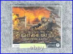 Lot of 3 LOTR Games PC BATTLE FOR MIDDLE EARTH I + II + WITCH KING EXPANSION