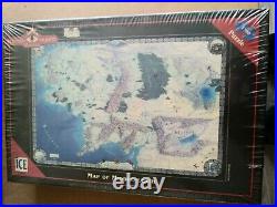 MAP OF MIDDLE EARTH PUZZLE BY ICE 1500 Pces LORD OF THE RINGS Sealed New