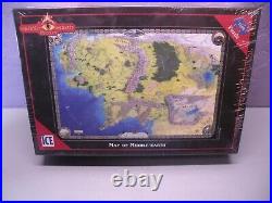 MAP OF MIDDLE EARTH PUZZLE BY ICE 1500 Pieces LORD OF THE RINGS Sealed New 31501
