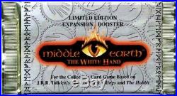 THE WHITE HAND COMPLETE SEALED BOOSTER BOX OF 36 PACKS MIDDLE EARTH CCG 