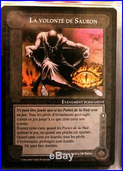 MECCG Middle Earth CCG The Wizards Complete Set (French) Les Sorciers