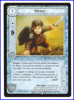 MECCG Middle Earth CCG The Wizards Complete Set (French) Les Sorciers