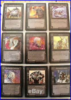 MECCG Middle Earth CCG The Wizards Complete Set (French) Les Sorciers