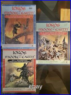 MERP Lords of Middle-Earth Vol. I & II & III Collection