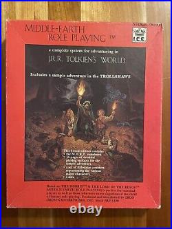 MERP Middle-Earth Role Playing Box Set #8100 I. C. E. 1st Edition 1984. Complete