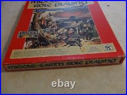 MERP Middle Earth Roleplaying Game Boxed Set Rules Cardboard Heroes Map Box OOP