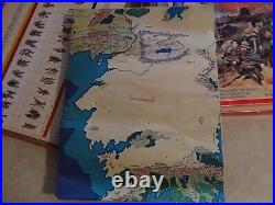 MERP Middle Earth Roleplaying Game Boxed Set Rules Cardboard Heroes Map Box OOP