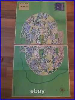 MERP Minas Ithil- Middle-Earth City #8302 1991 with map