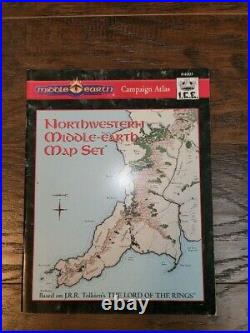MERP Northwestern Middle-Earth Map Set Campaign Atlas #4001 MINT