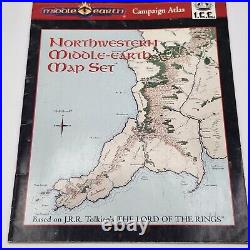 MERP Northwestern Middle-Earth Map Set ICE Crown Enterprises #4001 1994