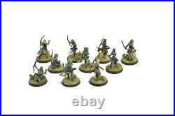MIDDLE-EARTH 10 Mirkwood Rangers WELL PAINTED #1 THE HOBBIT Games Workshop
