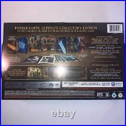 MIDDLE EARTH 6 Movie Ultimate Collectors 31 Discs 4K HD Blu-ray Digital Code