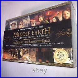 MIDDLE EARTH 6 Movie Ultimate Collectors 31 Discs 4K HD Blu-ray Digital Code