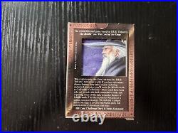 MIDDLE EARTH CCG, WIZARD 110 CARD CHALLENGE DECK. DECK A SARUMAN (open)